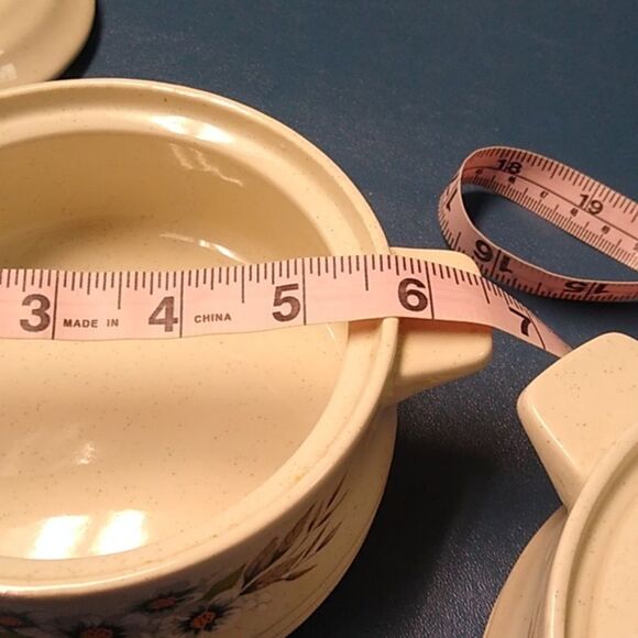 Heavenly Bake Serve 'n Store Cookware Set with Decorative Floral Pattern - Picture 6 of 6